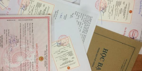 Các loại giấy tờ cần hợp pháp hóa lãnh sự qua đường bưu điện
