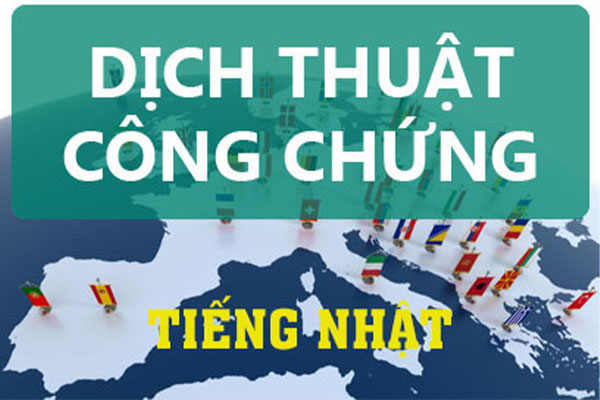 dịch thuật công chứng tiếng Nhật